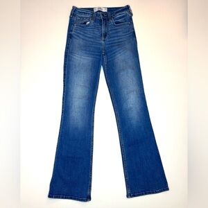 Hollister Classic Blue Wide-Leg Jeans